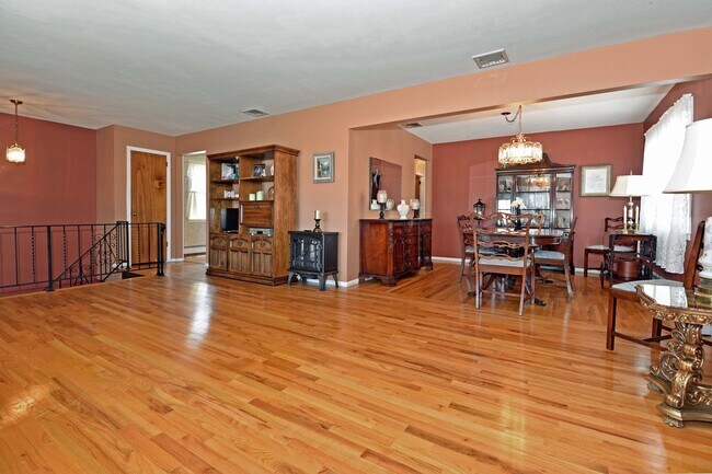 upper level living adjoined to dining room - 64 Gilbert Ave
