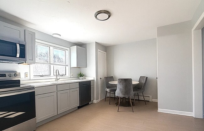 Staged Renovated Kitchen - Spencer Heights