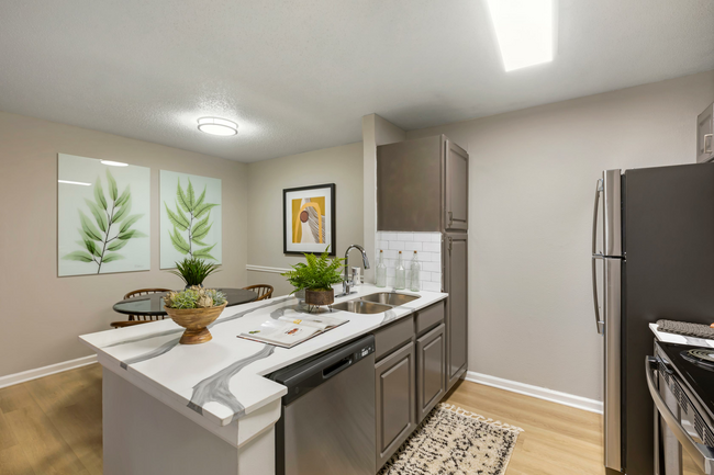 2BR, 2BA - 1101SF (Tipo B2) Cocina - The Jaxon
