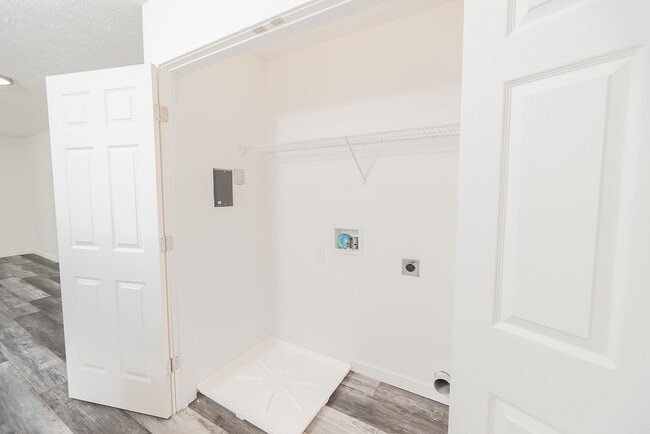 Laundry Closet with Washer/Dryer Connections - Huntley Ridge