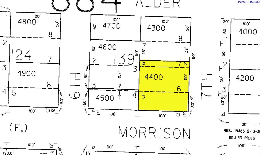 Plat Map - Mitchell Apartments