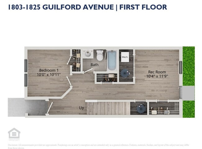 Floorplan - 1801 Guilford