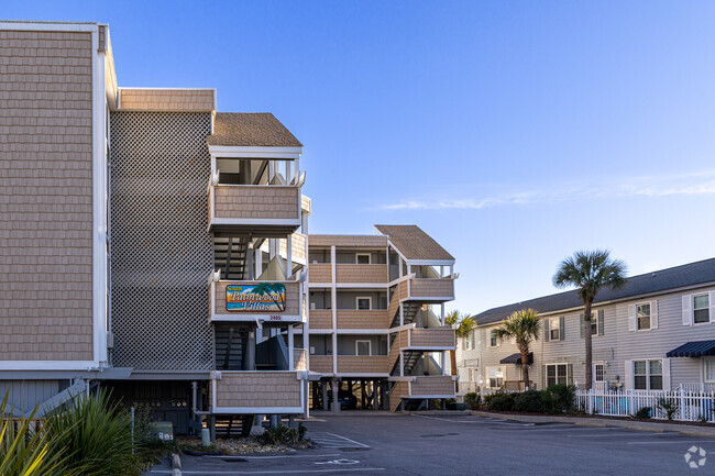 View from road. - Palmwood Villas