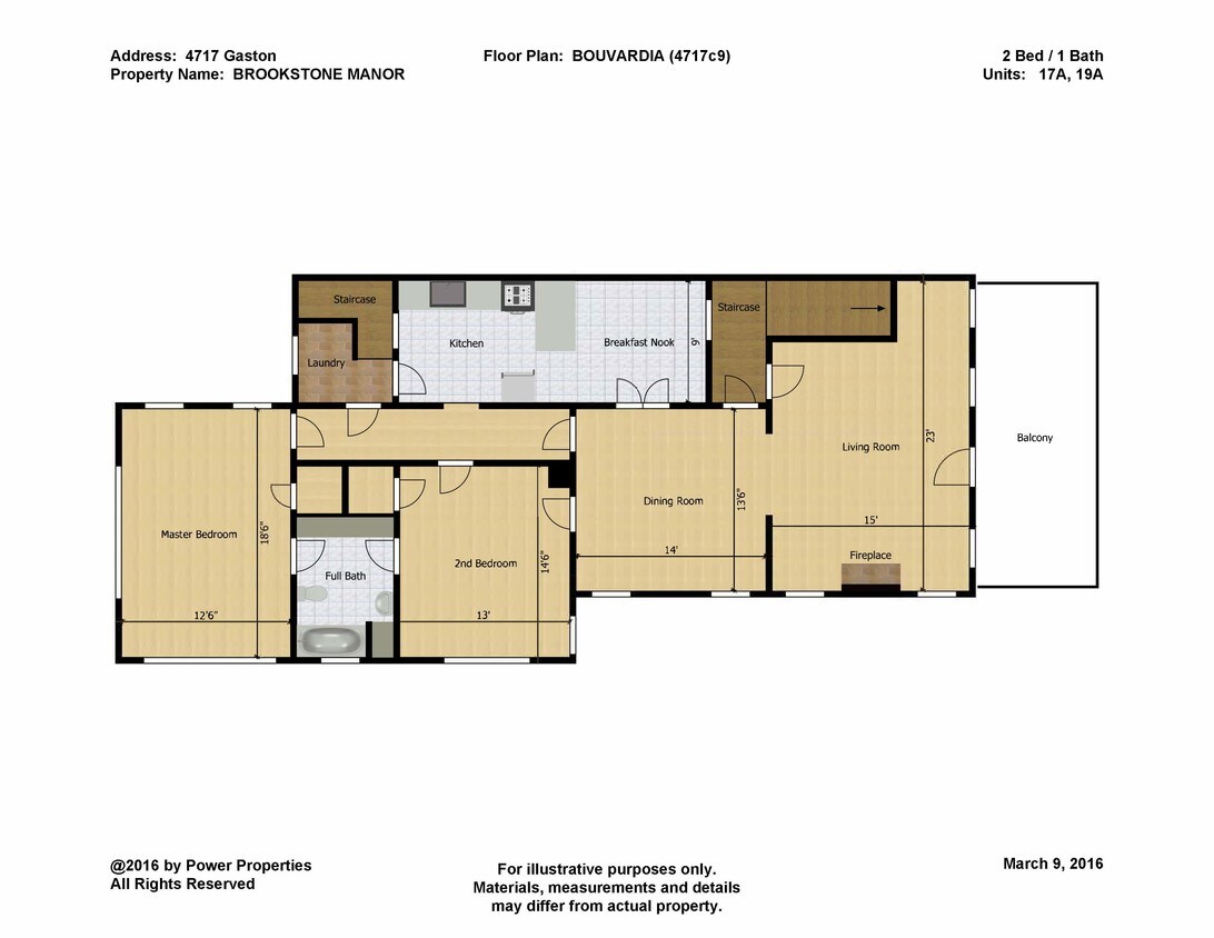 Plano de planta - BROOKSTONE MANOR