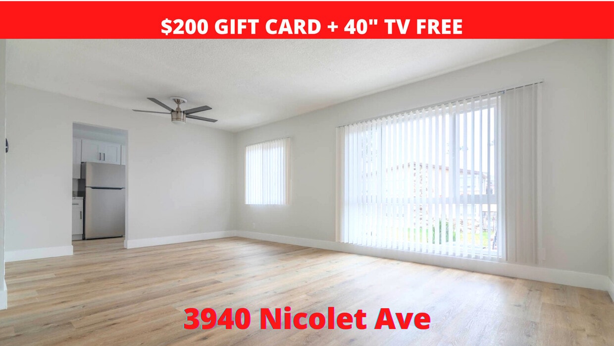 3940 Nicolet Ave - Section 8 + $200 Gift Card