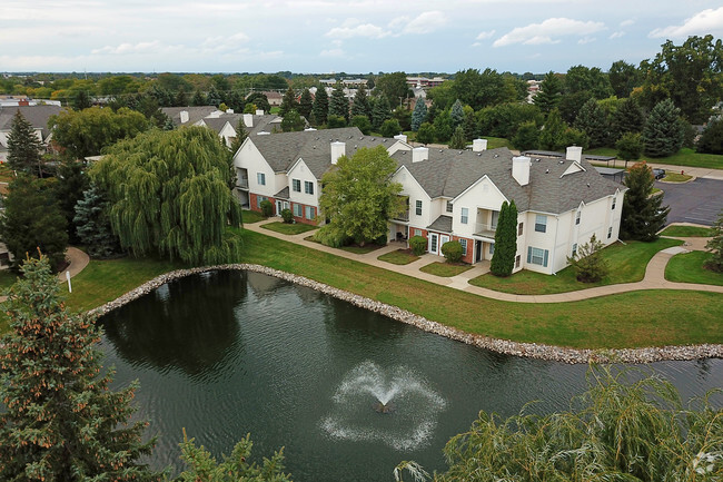 Aerial Photo - Cornerstone at Troy Apartments