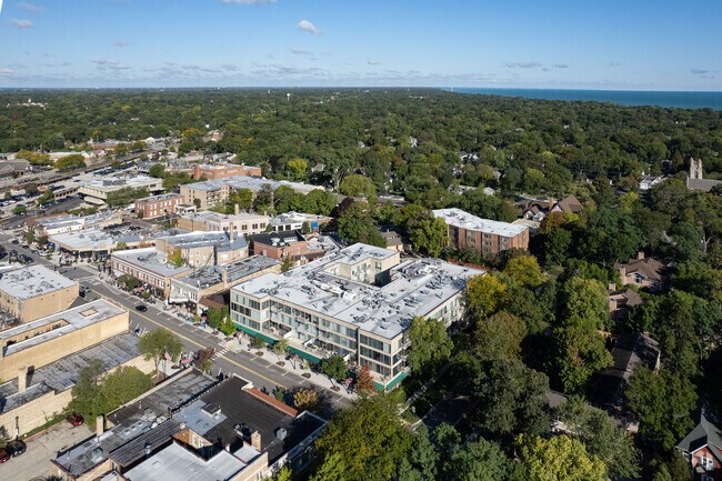 Optima Center Aerial - 1100 Central Ave