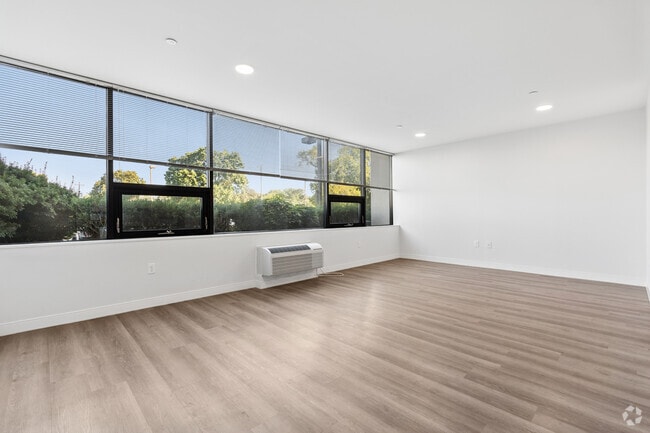 2BR, 1BA - 1,224SF - Living Room - Shalom Towers