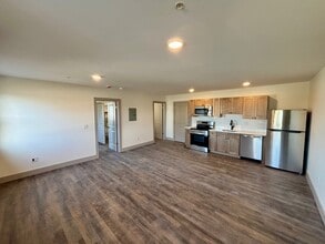 1BR, 1BA - Kitchen/Living - 747 Pontiac