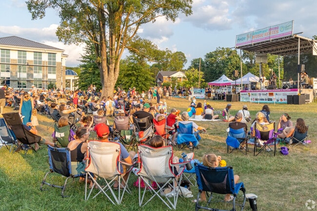 Residents end their week with music during the summer.