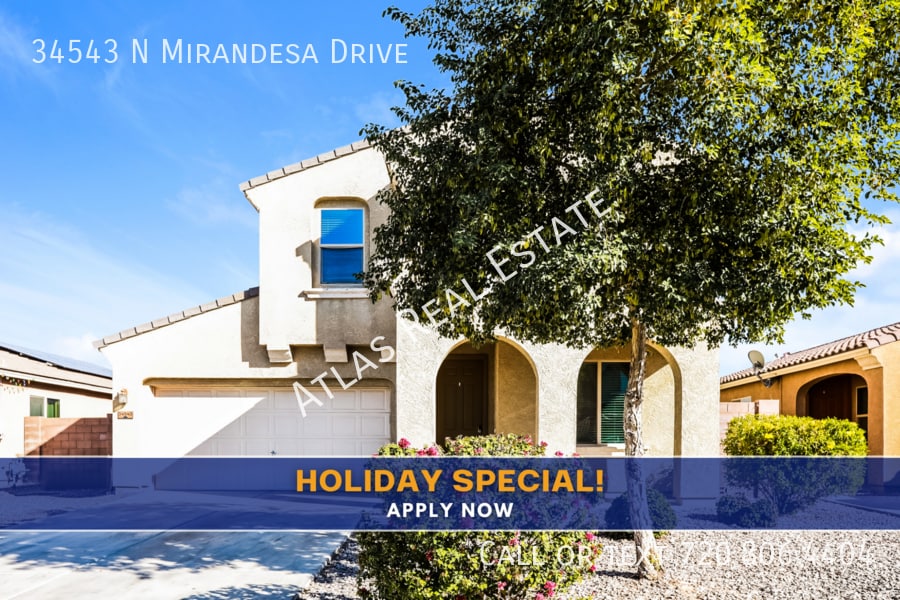 HOLIDAY SPECIAL! 6 WEEKS FREE RENT IF MOVE... House Rental in San Tan