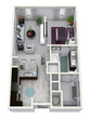 Studio 679 sqft S1