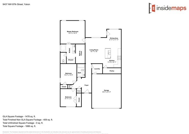 Foto del edificio - Stunning 3 Bedroom 2 Bath Home in Yukon Schools