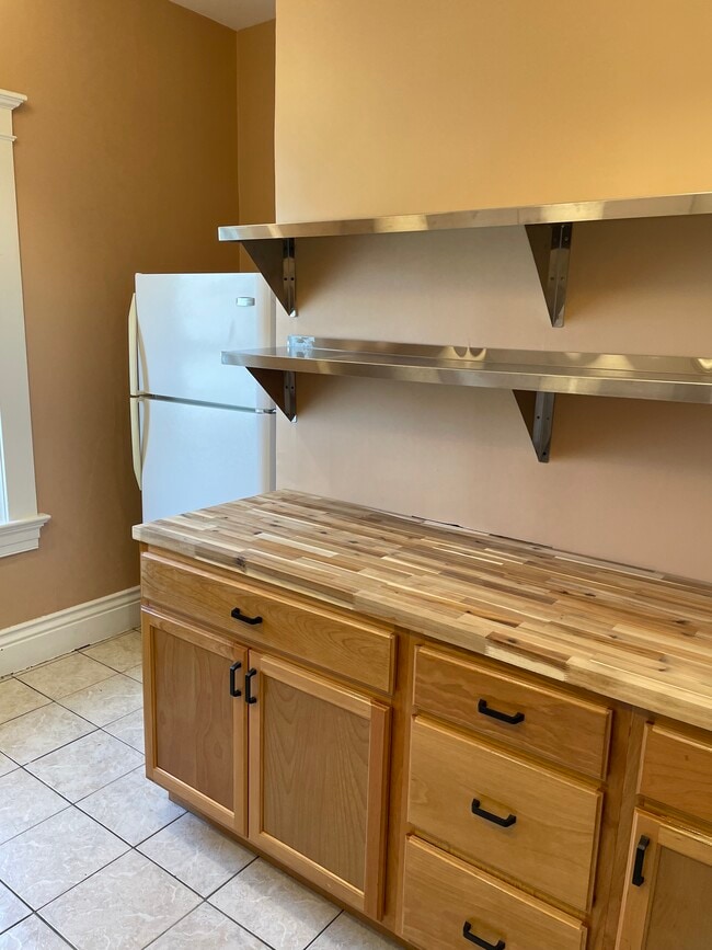 KITCHEN COUNTER AND FRIDGE - 1458 S 3rd St