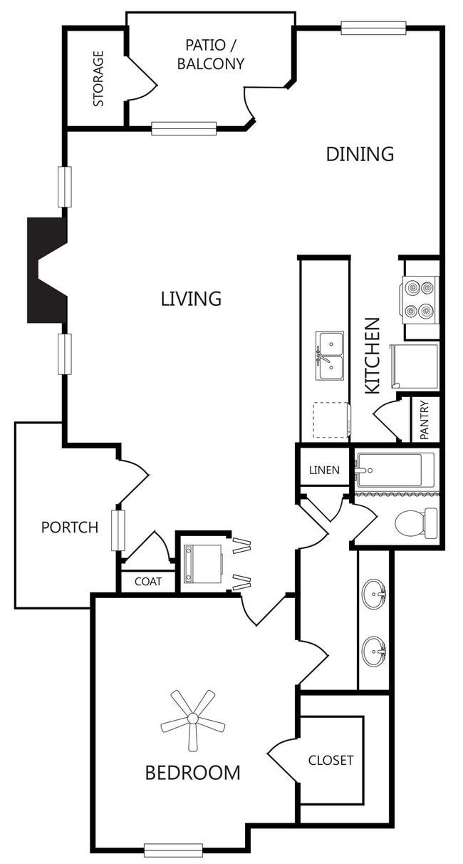 Interior Photo - Lake Meadows