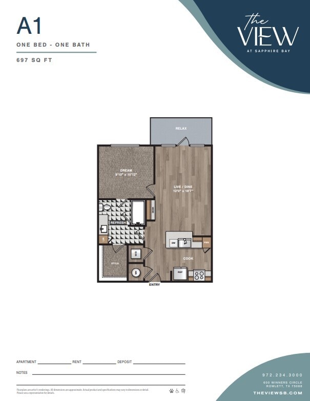 The View at Sapphire Bay Apartments in Rowlett, TX
