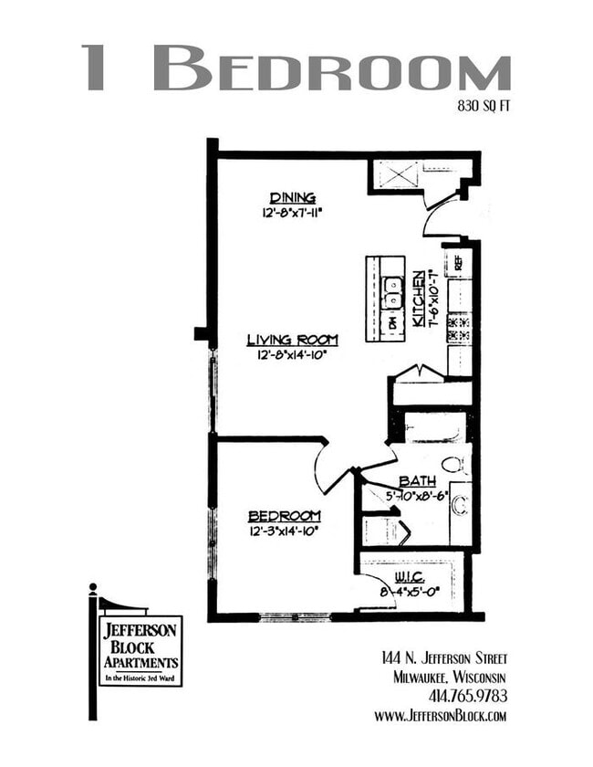Building Photo - LARGE 1-BEDROOM, 830 SQ.FT.