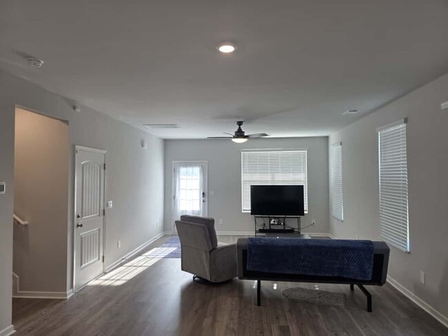 Living Room + Front Door - 213 Hazel Ln