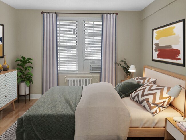 Habitación (virtualmente montada) - Park Crest Apartments