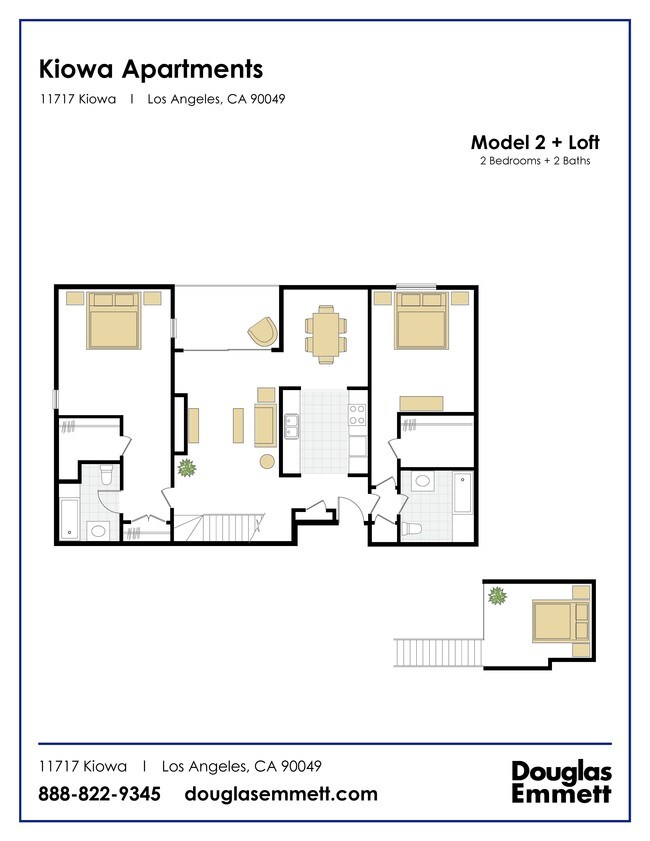 Kiowa Apartments Rentals Los Angeles, CA