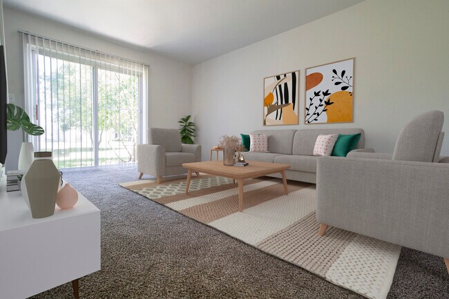 Espacio habitable con patio privado - Meadowood Townhomes