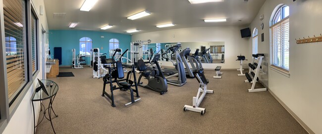 Fitness Center - Cameron Park Apartments