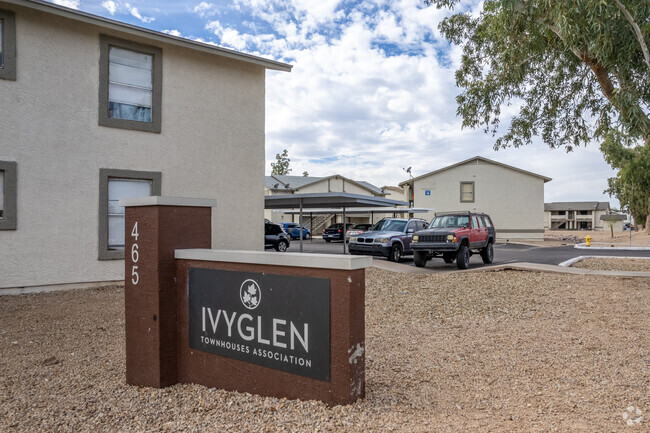 Monument Signage - Ivyglen Apartments