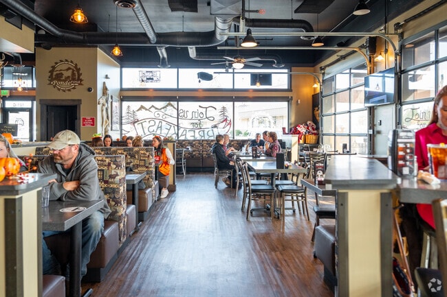 Ponderosa bar and grill is a local favorite within the Chester neighborhood.