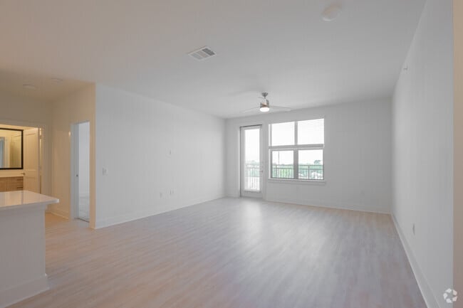 2BR, 2BA - 1,377SF - Living Room - Magnolia on Main