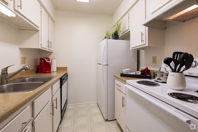 1BR, 1BA - 660SF - Kitchen - Pines of Woodforest