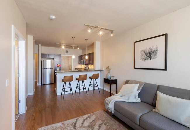 1 bedroom Northern Dancer floor plan - Pinhook Flats at Aksarben Village