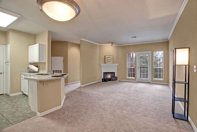 Sala de estar de Lincoln Villas en Memorial - Lincoln Villas on Memorial