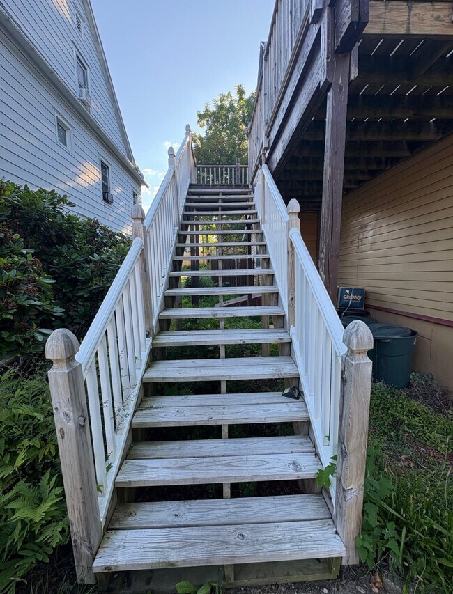 Stairs to apartment - 15 Minden Ave