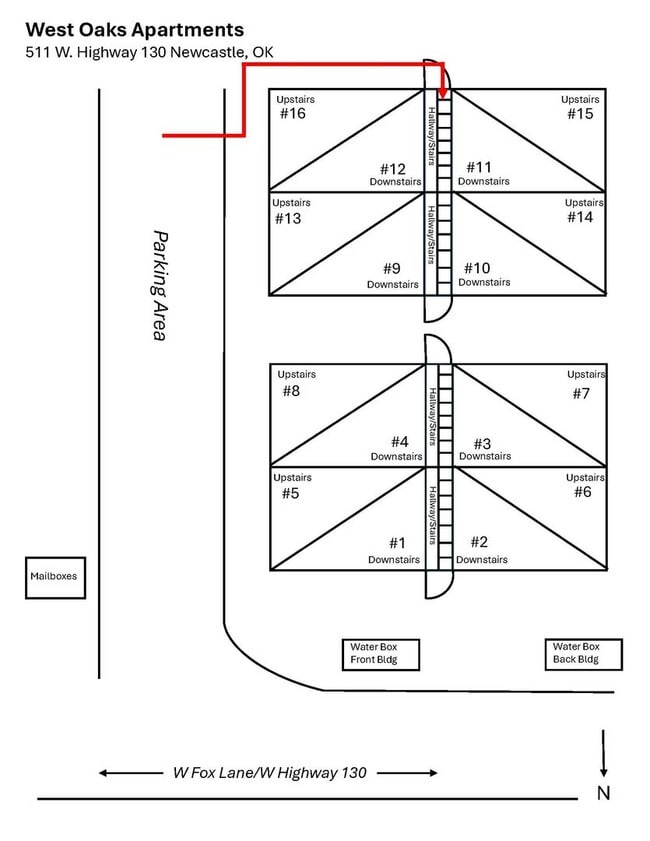 Building Photo - COMING SOON! West Oaks 2 Bed/1 Bath Second Floor Apt in Newcastle!