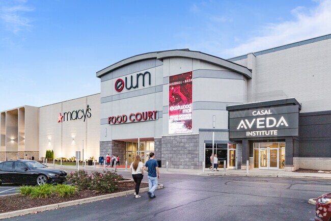 Niles residents enjoy their evenings at the Eastwood Mall.
