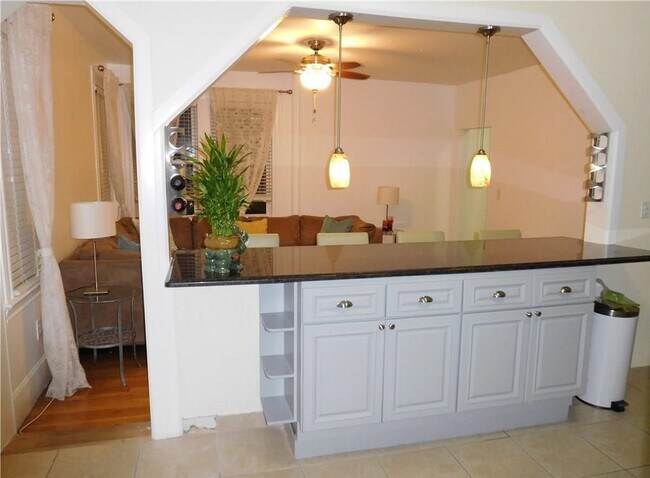View from kitchen - 592 Warburton Ave