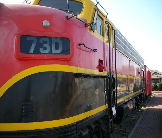 The Kansas City Southern passenger train