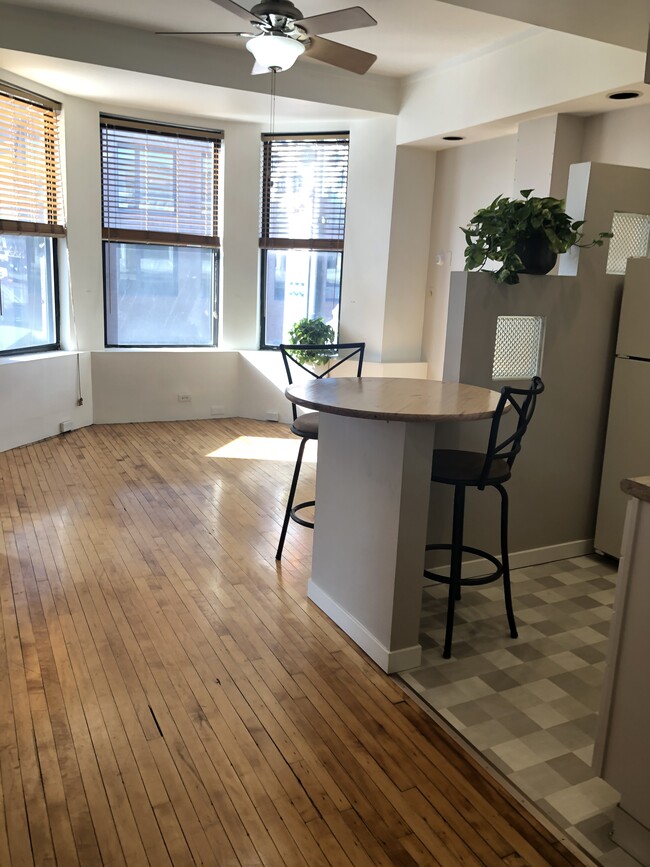 Bay windows/Bright Living Space - 3313 N Clark St