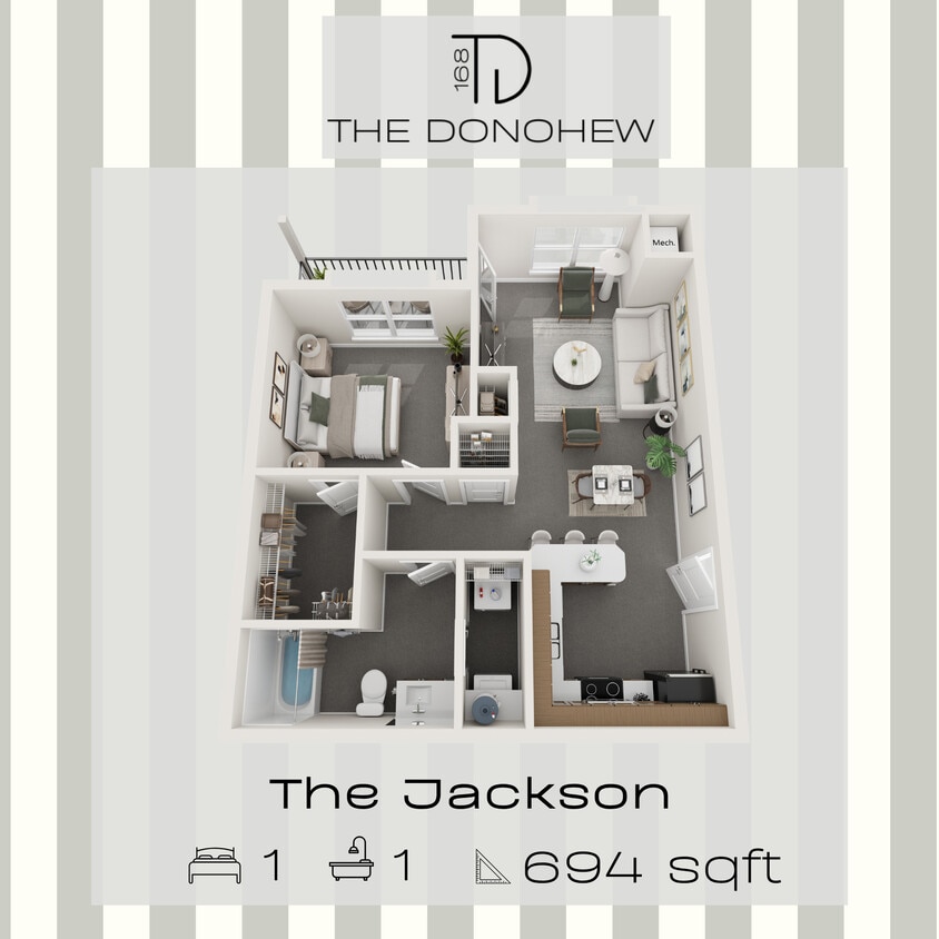 The Jackson - 168 at The Donohew