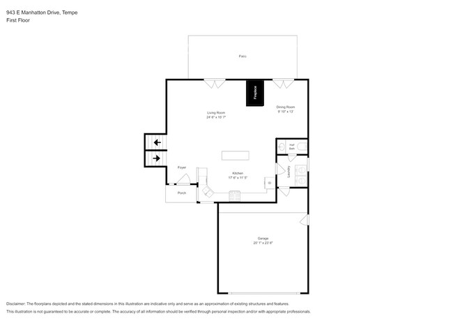 Foto del edificio - 943 E Manhatton Dr