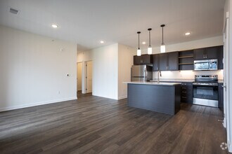 2BR Lapis - Living Room - Abbey42 Apartments