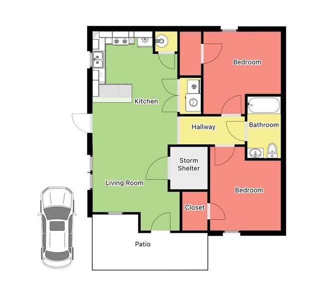 Foto del edificio - 2 Bedroom Duplex in Shadow Brook Community