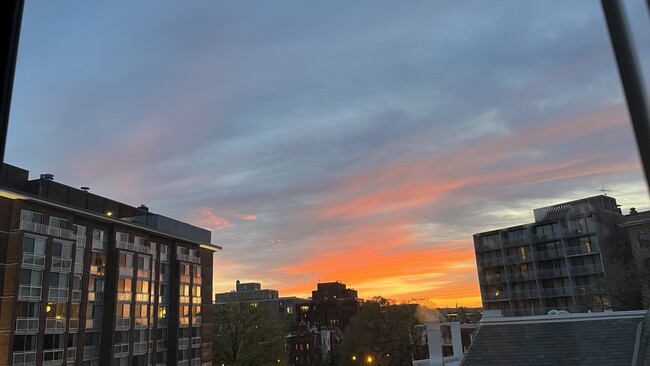 Sunset view from the window - 1301 20th St NW