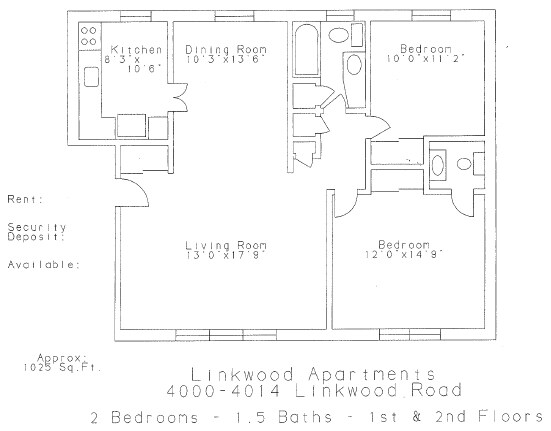 Linkwood Apartments Baltimore Md 2br 1 5ba Linkwood Apartments