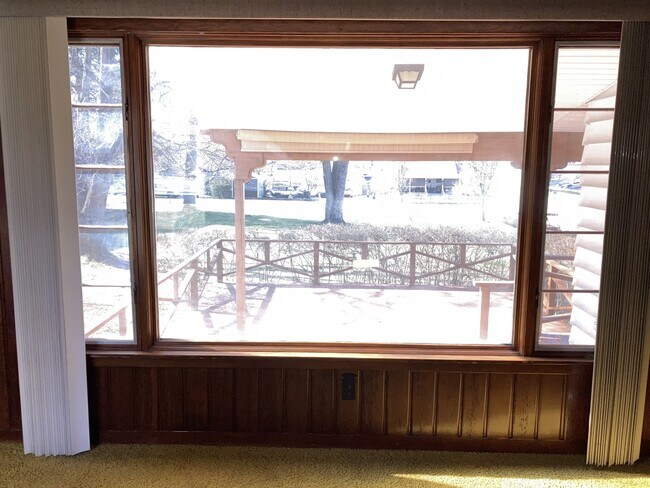 Large Picture Window Overlooking Rear Deck - 1142 Bechtel St