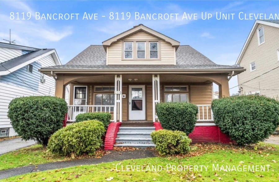 8119 Bancroft Ave Unit 8119 Bancroft Ave Up Cleveland, OH 44105