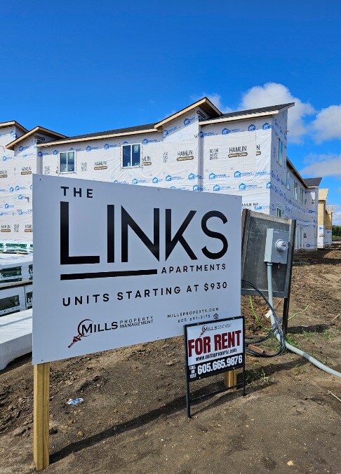 Property Sign - The Links