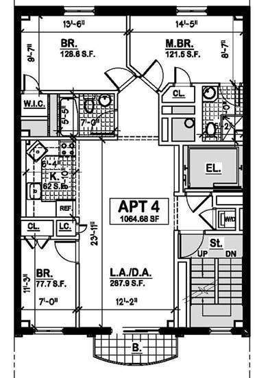 floor plan - 977 E 12th St