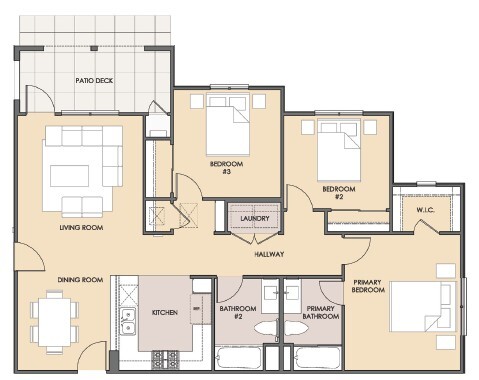 3x2 1240 SQ.FT - Villa Eterna - Via Del Lago Homes
