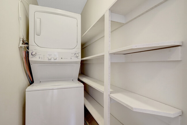 In-Unit Laundry & Storage - 3800 Fairfax Dr